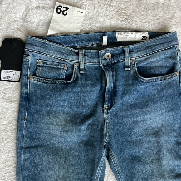 NWT ⭐️ Rag & Bone Stearling Skinny Jeans size 29 - Picture 2 of 4